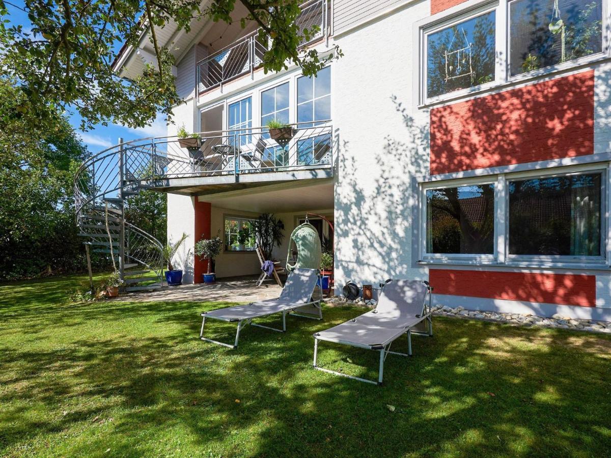 Nice Flat With Sauna Covered Terrace Garden And Tree House For Children Zandt Екстер'єр фото